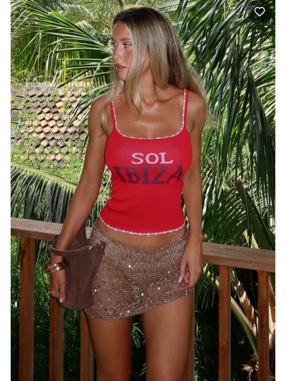 White Fox Tank Ibiza